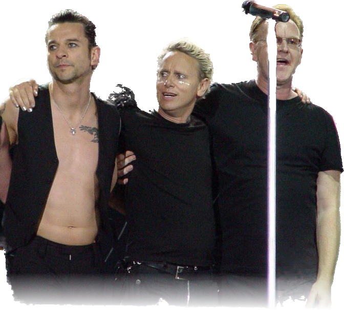 Depeche Mode — Дэйв Гаан, Мартин Гор и Энди Флетчер